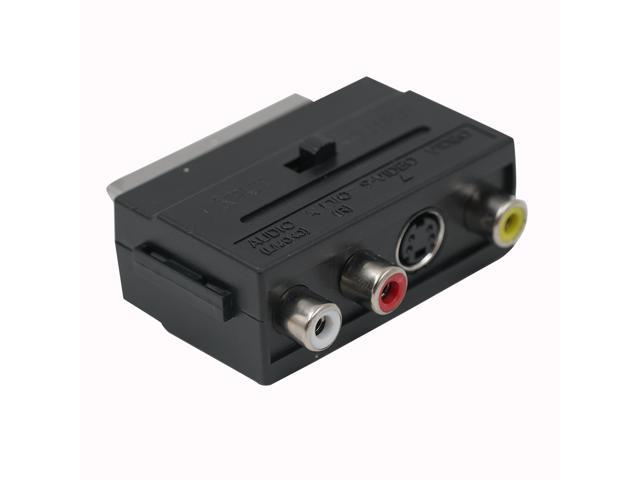 ADAPTOR - SCART TO 3 RCA F