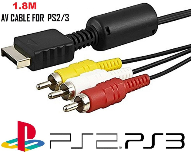 KABLLO - 3RCA FOR PS2,PS3 1.5M
