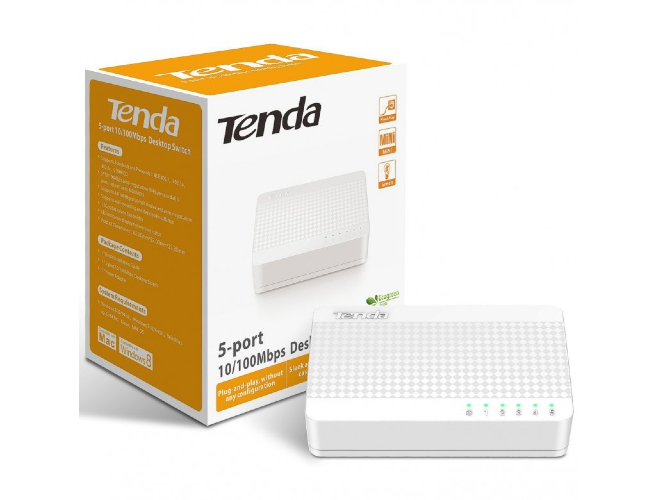 SWITCH TENDA 5-PORT MODEL S105