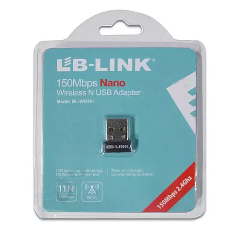 USB Wireless Adapter LB-LINK 150Mbps Nano BL-WN151FD