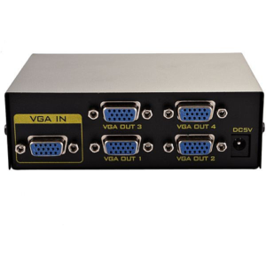 VGA Splitter 1x4 200MHz – 1 VGA Input / 4 VGA Output