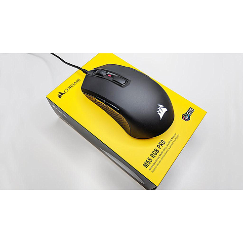 MOUSE GAMING CORSAIR M55 RGB PRO OPTISCHE