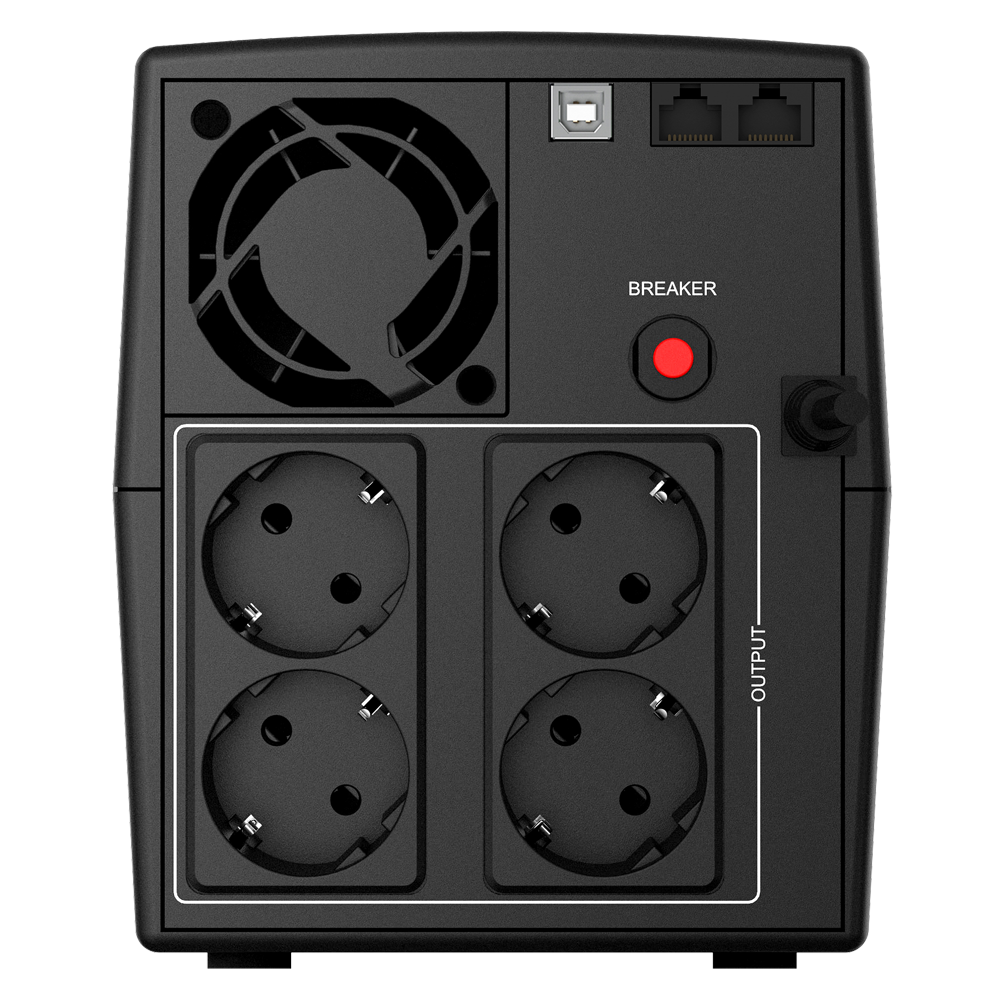 UPS 2000VA 1200W nJoy KEEN USB - Figura 3