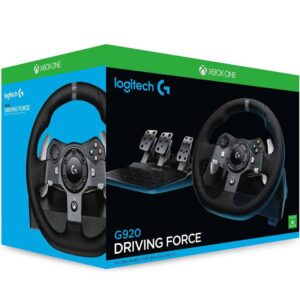 SET TIMON+PEDALE LOGITECH G920 RACING DRIVING FORCE PC + XBOX