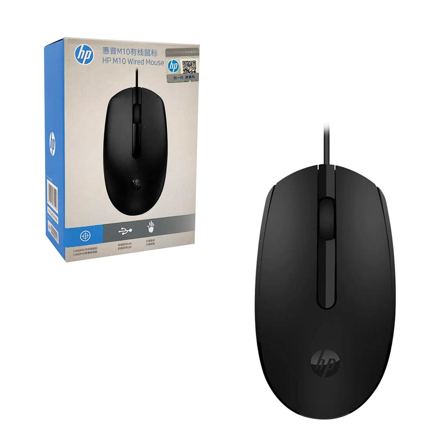 MOUSE HP M10 OPTICAL WIRED