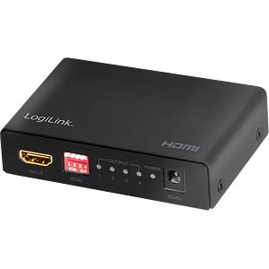 HDMI SPLITTER 1X4 LOGILINK 4K