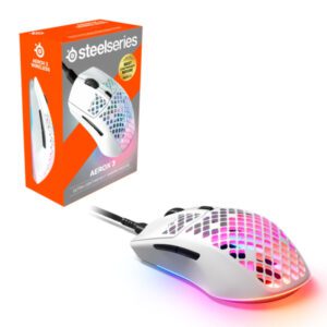 MOUSE GAMING STEELSERIES AEROX 3 SNOW