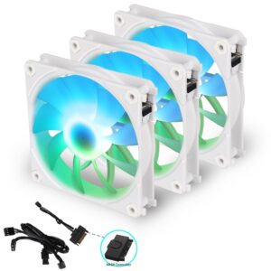 SET NEBULA 3X FAN ARGB UF1203 WHITE
