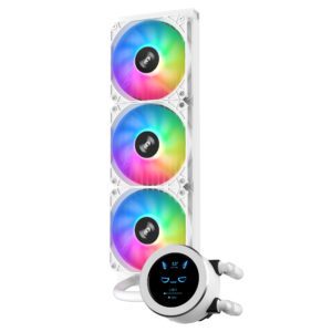 CPU COOLER NEBULA AQUA STREAM 360 WHITE ARGB