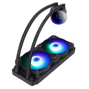 CPU COOLER NEBULA AQUA CHILL 240 BLACK ARGB