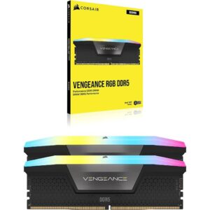 RAM 32GB DDR5 5200 (2X16GB) CORSAIR VENGANCE RGB INTEL XMP