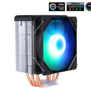 CPU COOLER NEBULA AIR FROST BLACK ARGB