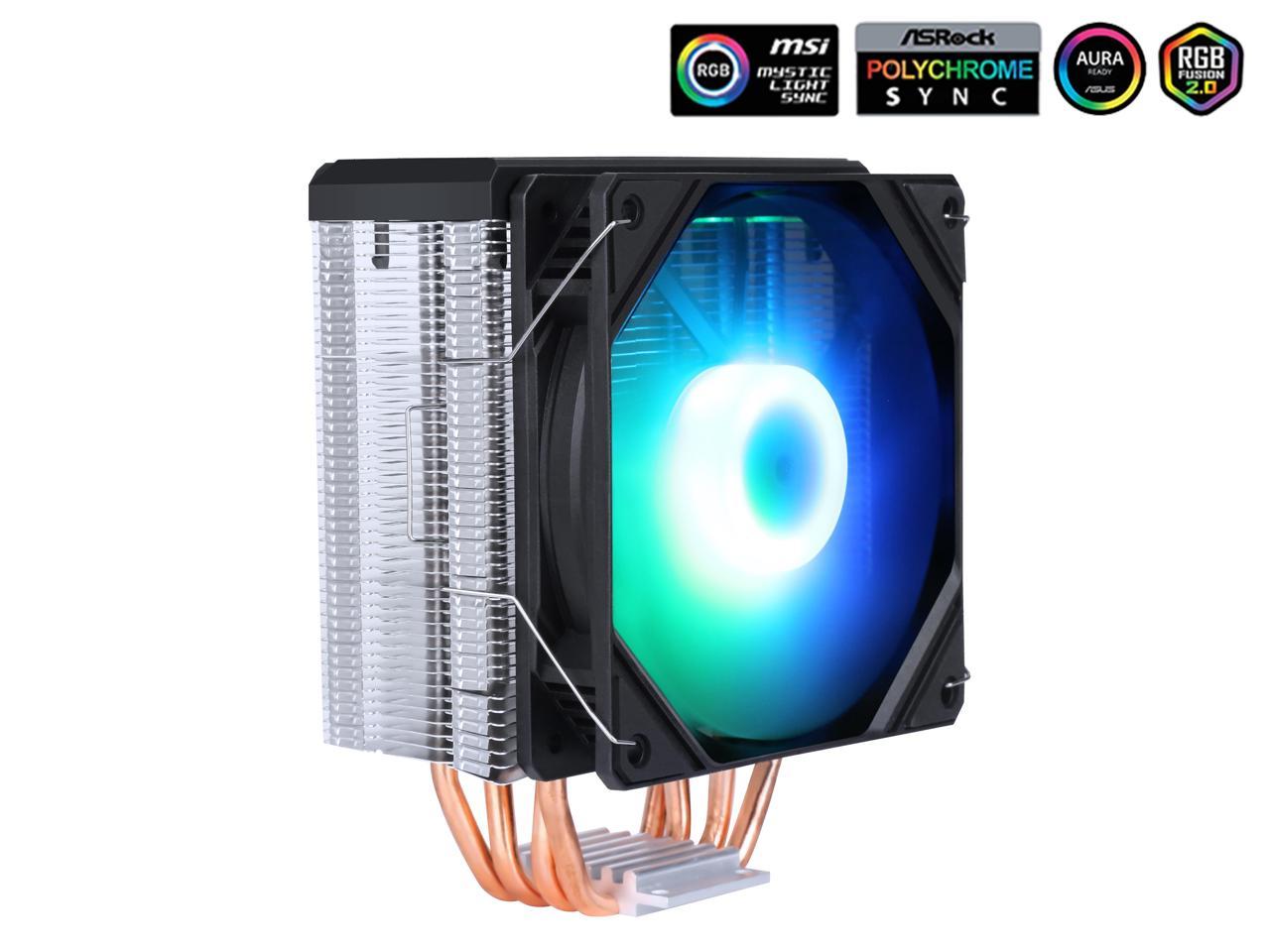 CPU COOLER NEBULA AIR FROST BLACK ARGB
