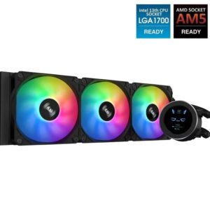 CPU COOLER NEBULA AQUA STREAM BLACK 360 ARGB