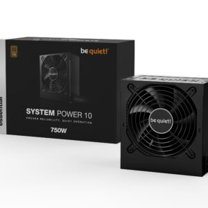 PSU 750W 80+ BRONZE BE QUIET! SYSTEM POWER 10