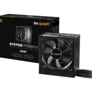 PSU 600W 80+ BE QUIET! SYSTEM POWER 9