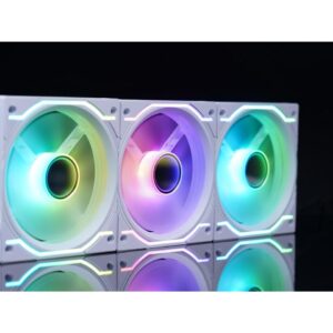 SET NEBULA 3X FAN ARGB XF120 WHITE