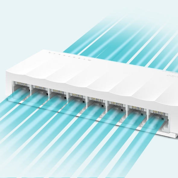SWITCH TP-LINK 8 PORT 10/100Mbps TL-SF1008D - Figura 2