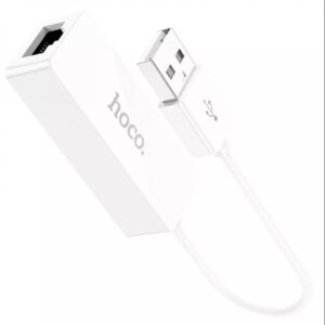ADAPTOR USB TO ETHERNET 100MBPS HOCO