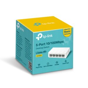 SWITCH TP-LINK 5 PORT 10/100Mbps TL-SF1005D