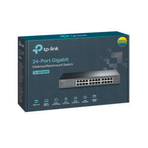 SWITCH TP-LINK 24 PORT GIGABIT RACKMOUNT TL-SG1024D