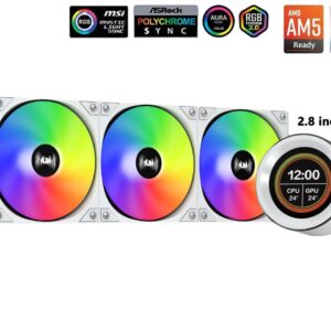 CPU COOLER NEBULA AQUA NOVA 360 WHITE