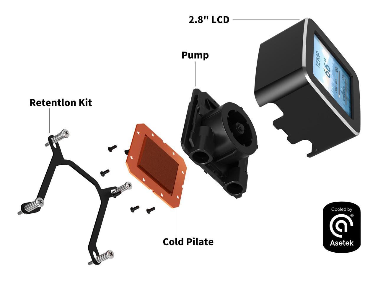 CPU COOLER NEBULA AQUA MAX 360 BLACK - Figura 3