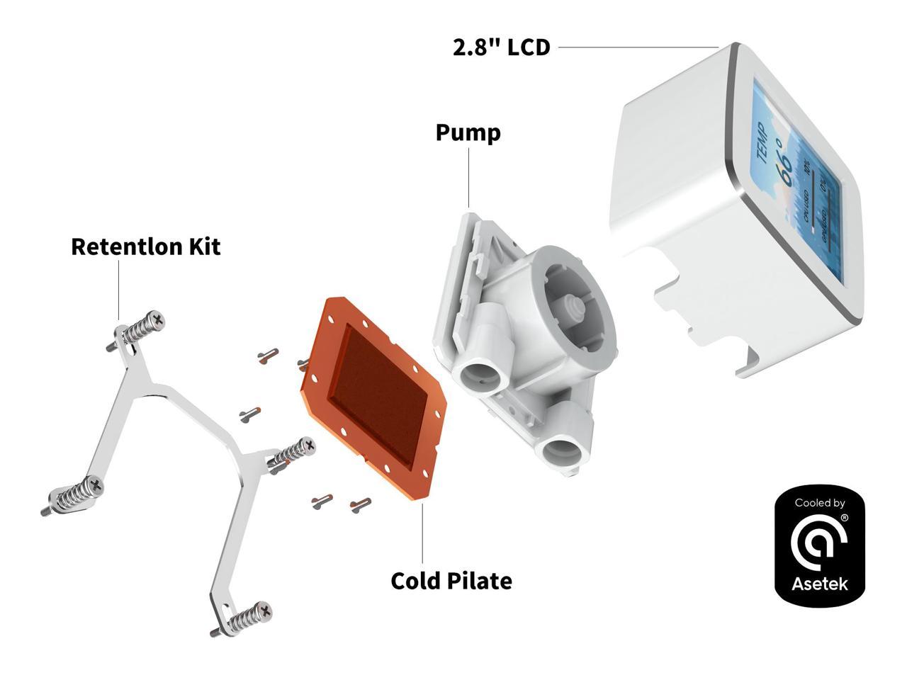 CPU COOLER NEBULA AQUA MAX 360 WHITE - Figura 5