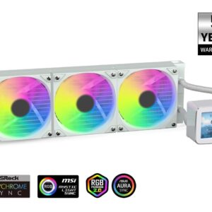CPU COOLER NEBULA AQUA MAX 360 WHITE