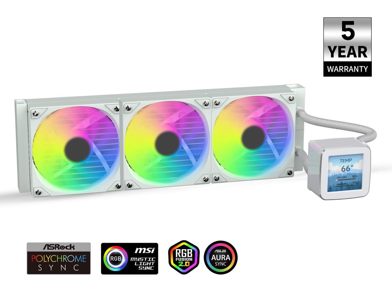 CPU COOLER NEBULA AQUA MAX 360 WHITE