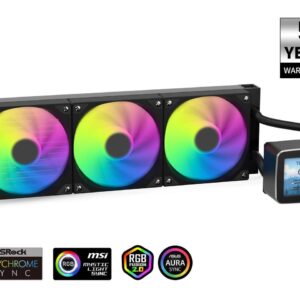 CPU COOLER NEBULA AQUA MAX 360 BLACK