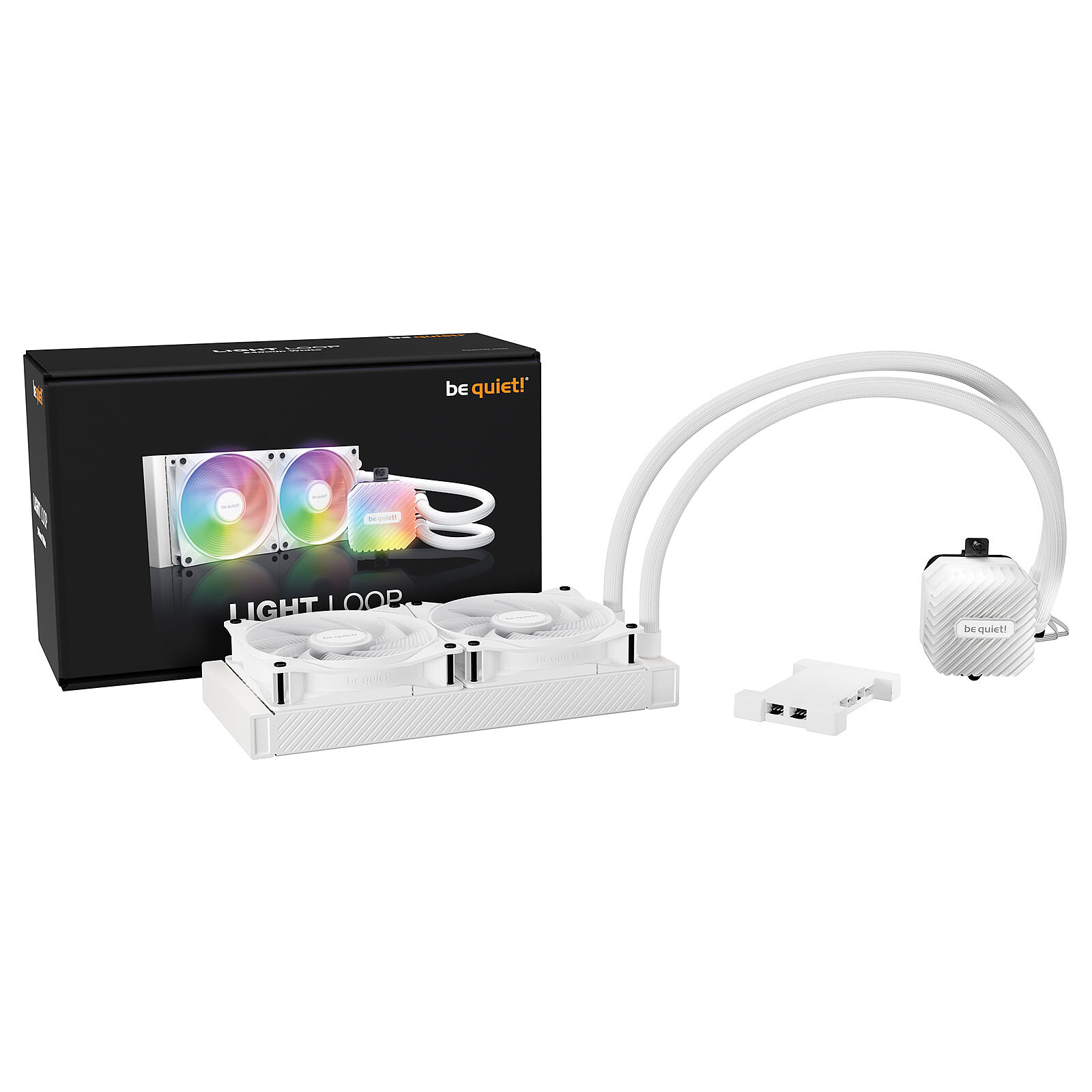 LIQUID COOLER BE QUIET! LIGHT LOOP 240MM ARGB WHITE - Figura 2
