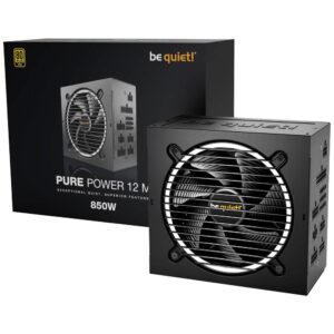 PSU 850W 80+ GOLD BE QUIET! PURE POWER 12 M