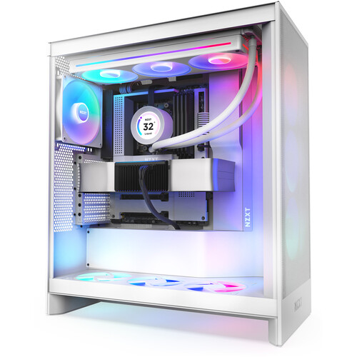 CASE NZXT H7 FLOW MIDI RGB WHITE - Figura 3