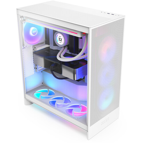 CASE NZXT H7 FLOW MIDI RGB WHITE - Figura 4