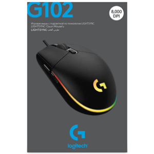 MOUSE GAMING LOGITECH G102 LIGHTSYNC