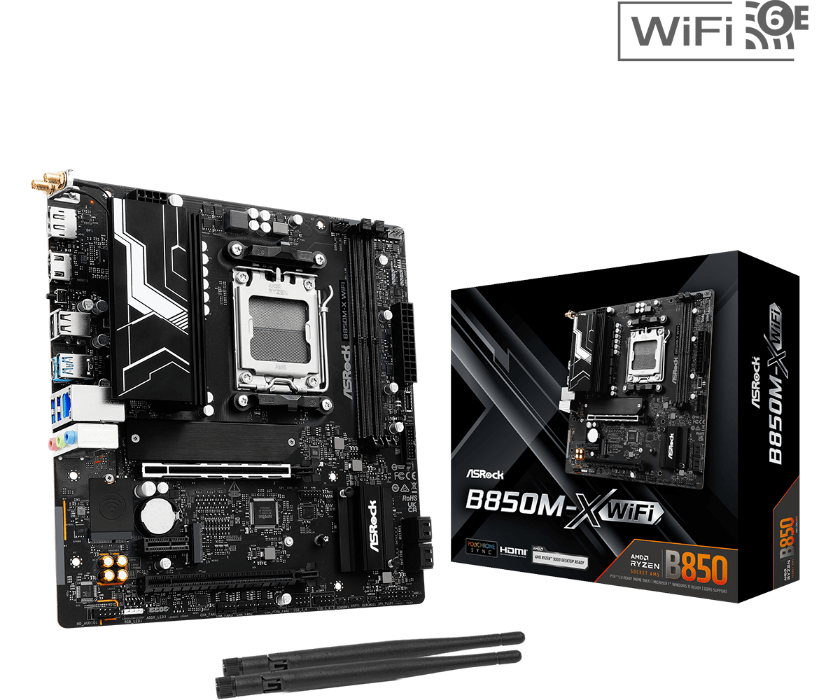 MBO ASROCK B850M-X WIFI AM5