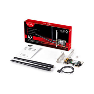 KARTE PCIE WIFI 6 + BT 5.2 CUDY WE3000