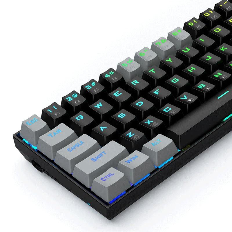 TASTIERE MEKANIKE E-YOOSO Z-686 BLACK-GRAY BROWN SWITCH - Figura 2