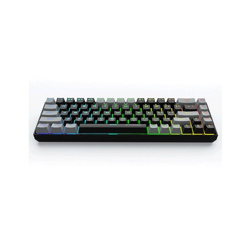 TASTIERE MEKANIKE E-YOOSO Z-686 BLACK-GRAY BROWN SWITCH - Figura 3
