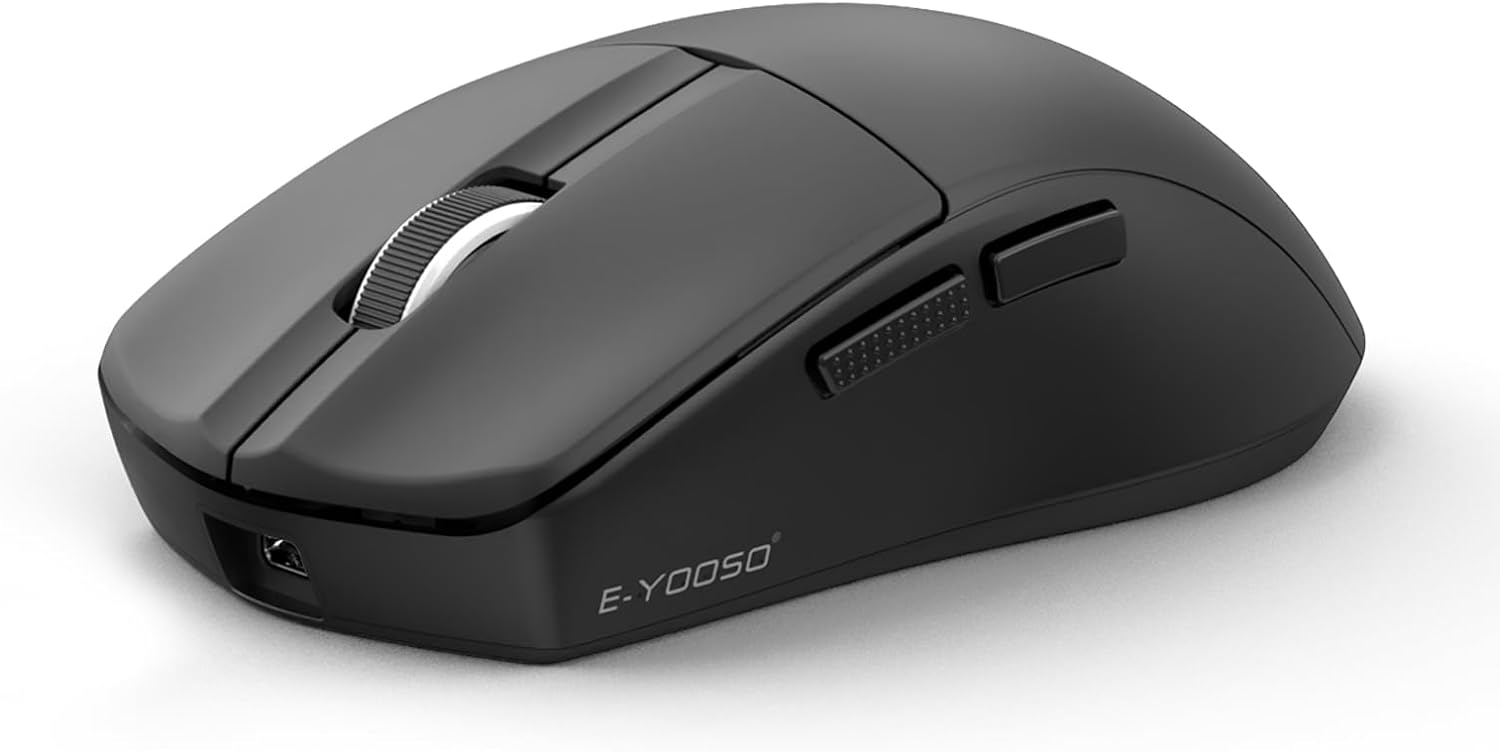 MOUSE WIRELESS E-YOOSO X-44 BLACK 1KHZ - Figura 9