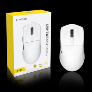 MOUSE WIRELESS E-YOOSO X-44 WHITE 1KHZ