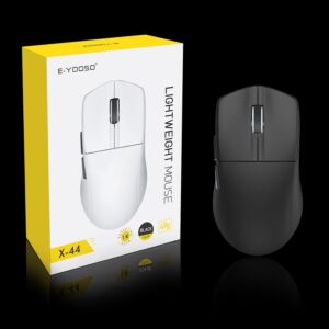MOUSE WIRELESS E-YOOSO X-44 BLACK 1KHZ