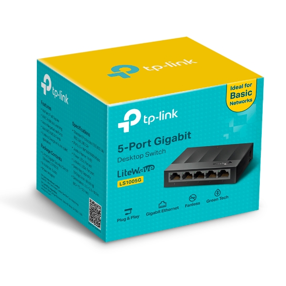 SWITCH 5 PORT GIGABIT TP-LINK LS1005G