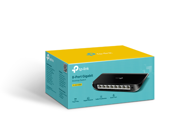 SWITCH 8 PORT GIGABIT TP-LINK TL-SG1008D
