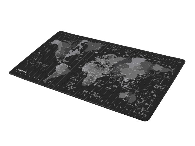 MOUSEPAD NATEC TIME ZONE 80X40CM