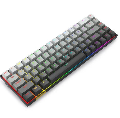 TASTIERE MEKANIKE E-YOOSO HZ-68 GRADIENT GRAY MAGNETIC SWITCH - Figura 3