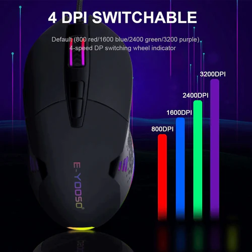 E-Yooso X-6 RGB Gaming Mouse