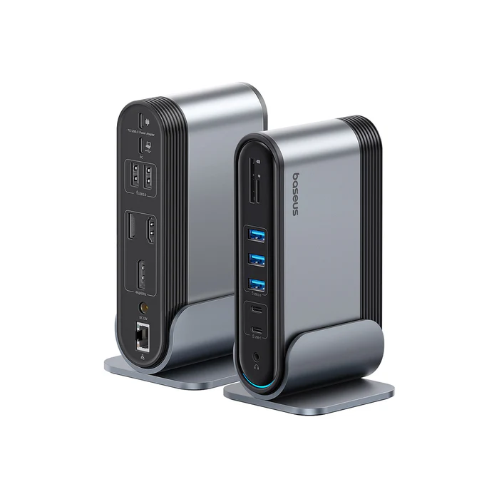 Baseus UnionJoy 17-in-1 Three-Screen USB-C Hub Adapter