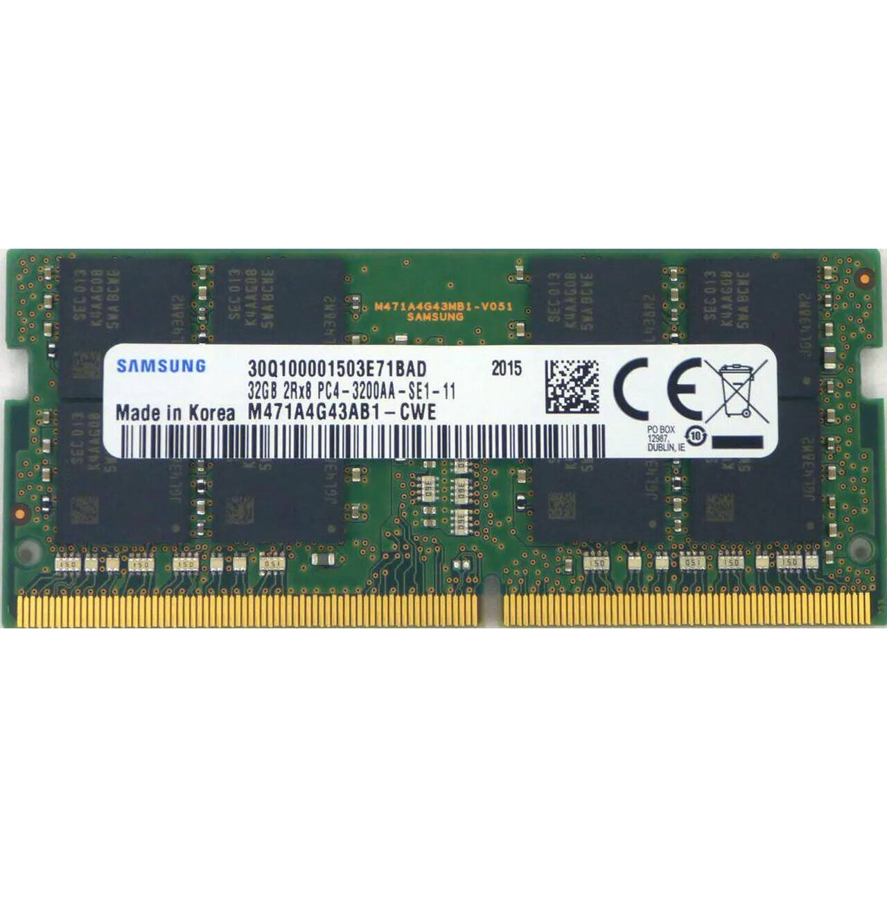 Samsung 32GB DDR4 3200MHz Laptop RAM
